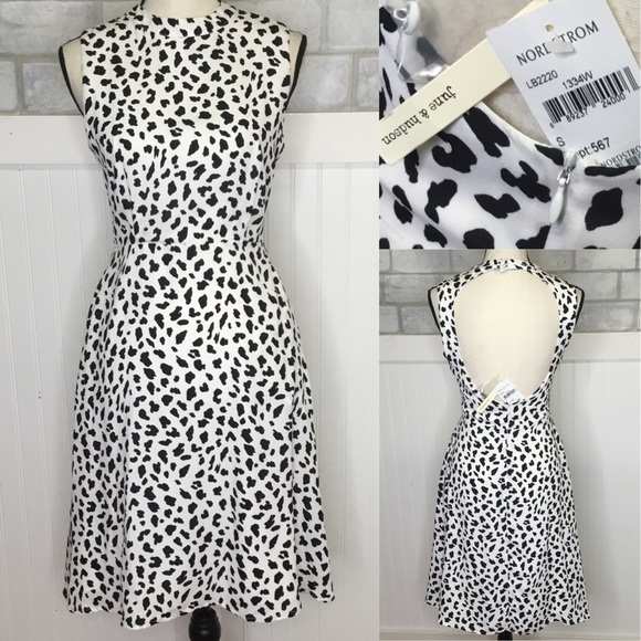 june & hudson Dresses & Skirts - Nwts Nordstrom June & Hudson snow leopard dress